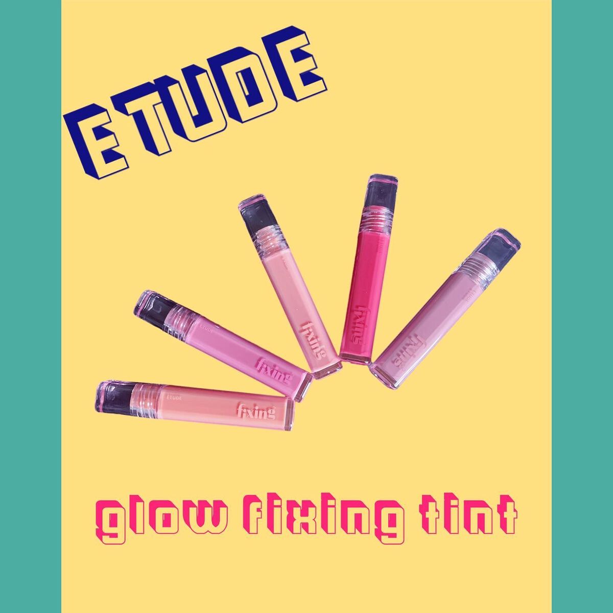 グロウ フィクシングティント/ETUDE/リップティントを使ったクチコミ（1枚目）