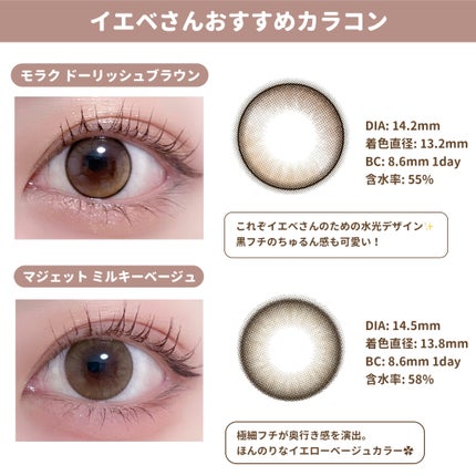 LARME MELTY SERIES(ラルムメルティシリーズ)/LARME/カラーコンタクトレンズを使ったクチコミ(4枚目)