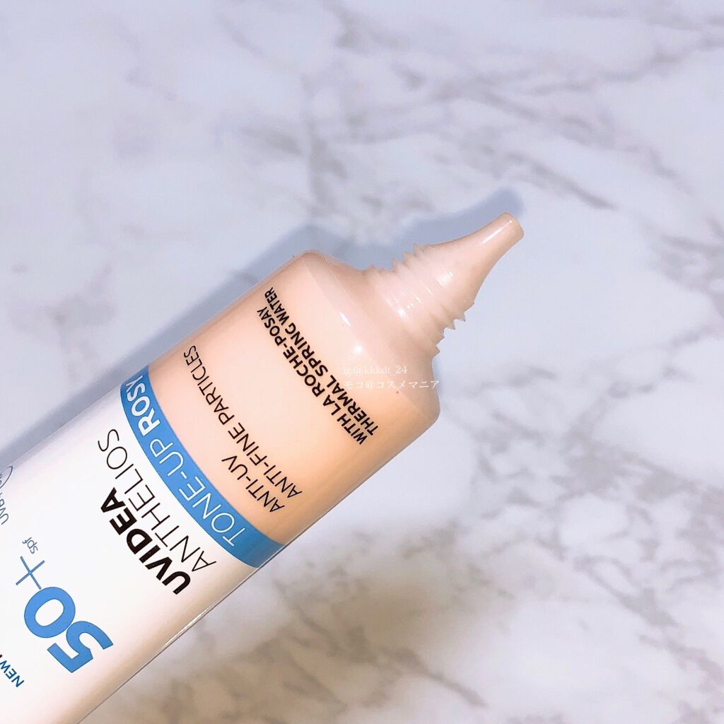 UVイデア XL プロテクショントーンアップ ローズ/ラ ロッシュ ポゼ/日焼け止めクリームを使ったクチコミ(2枚目)