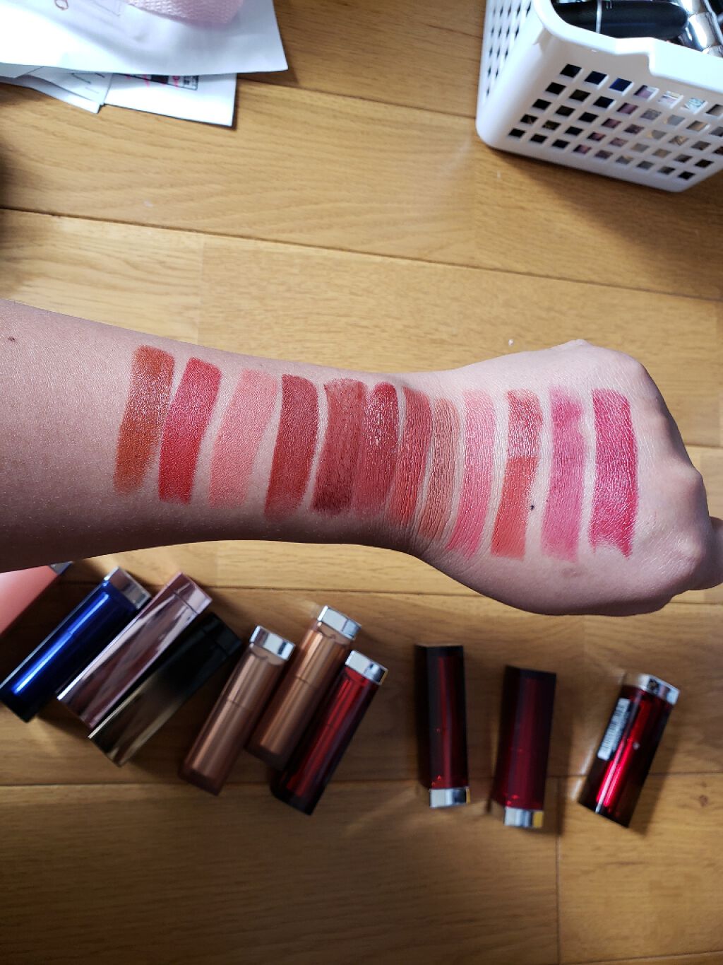 カラーセンセーショナル リップスティック/MAYBELLINE NEW YORK/口紅を使ったクチコミ（2枚目）