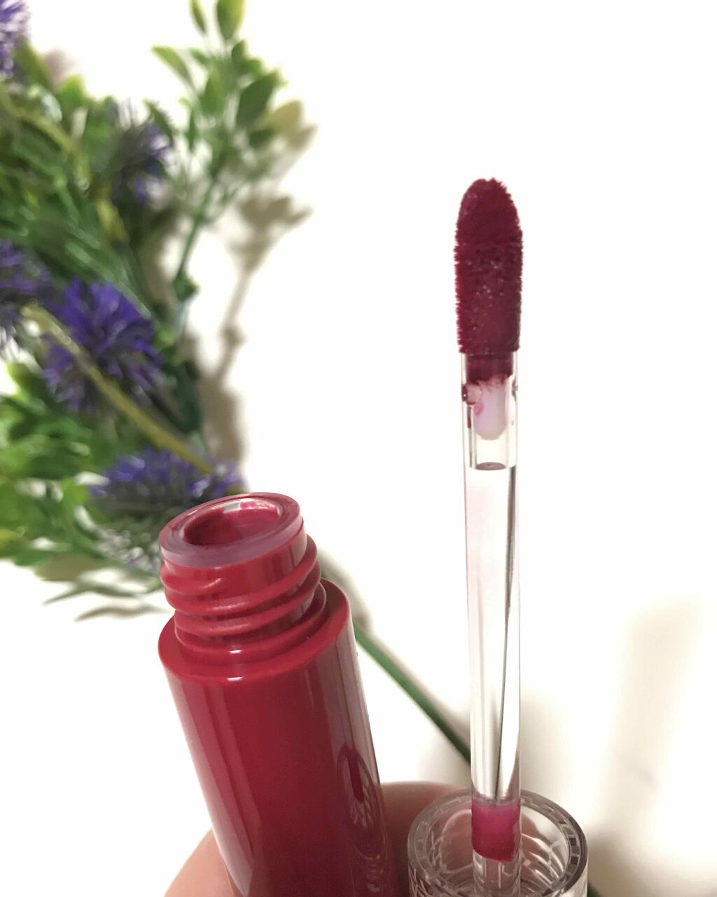 グラスティングウォーターティント/rom&nd/リップティントを使ったクチコミ(2枚目)