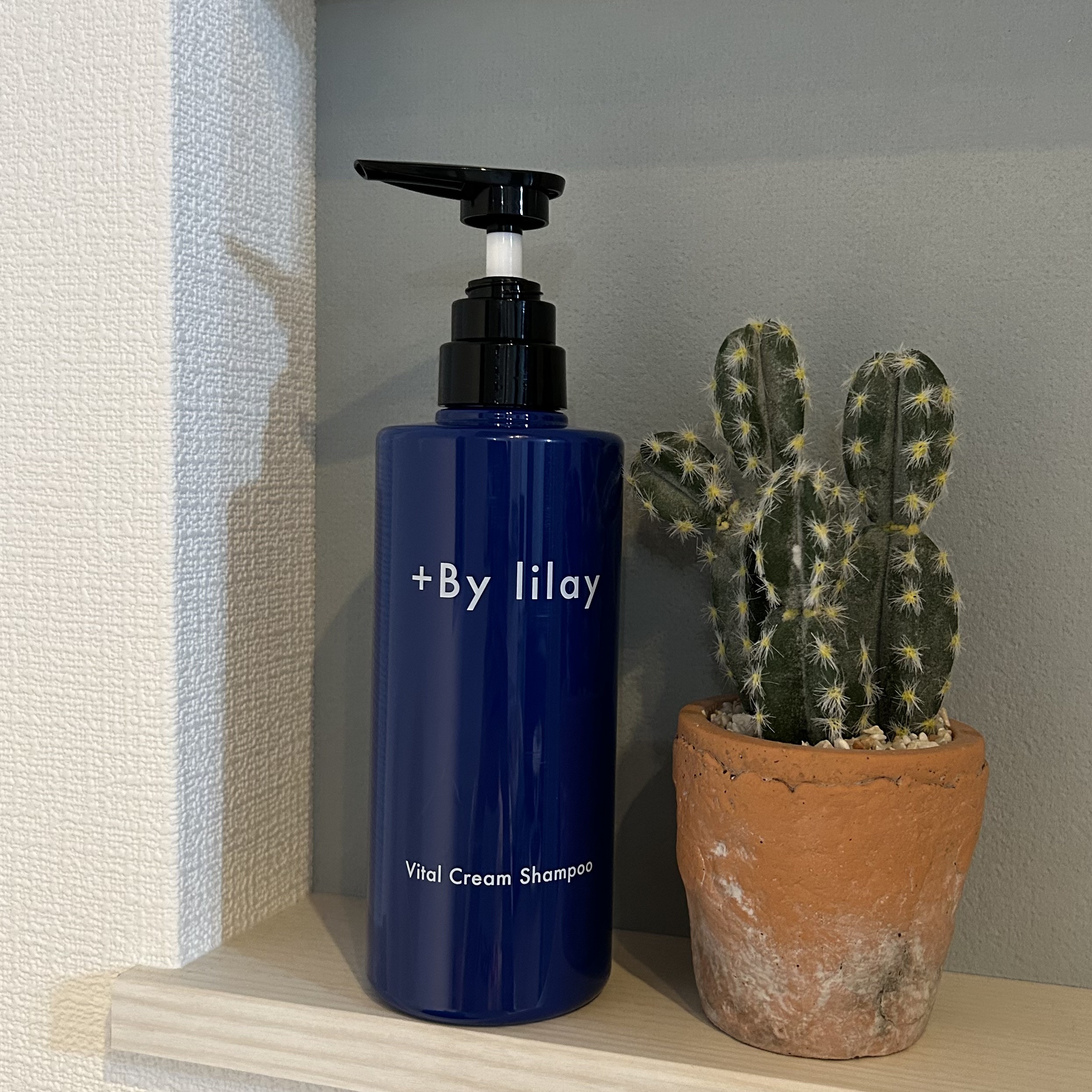 ＋By lilay バイタルクリームシャンプー/LILAY/市販シャンプーを使ったクチコミ（1枚目）