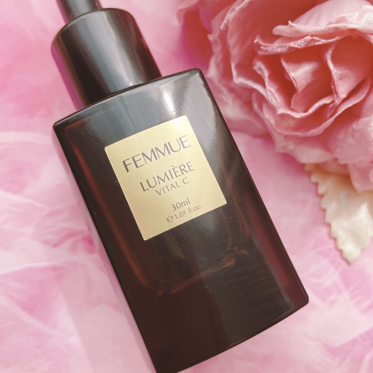 ルミエール ヴァイタルC/FEMMUE/ブースター・導入液を使ったクチコミ（3枚目）