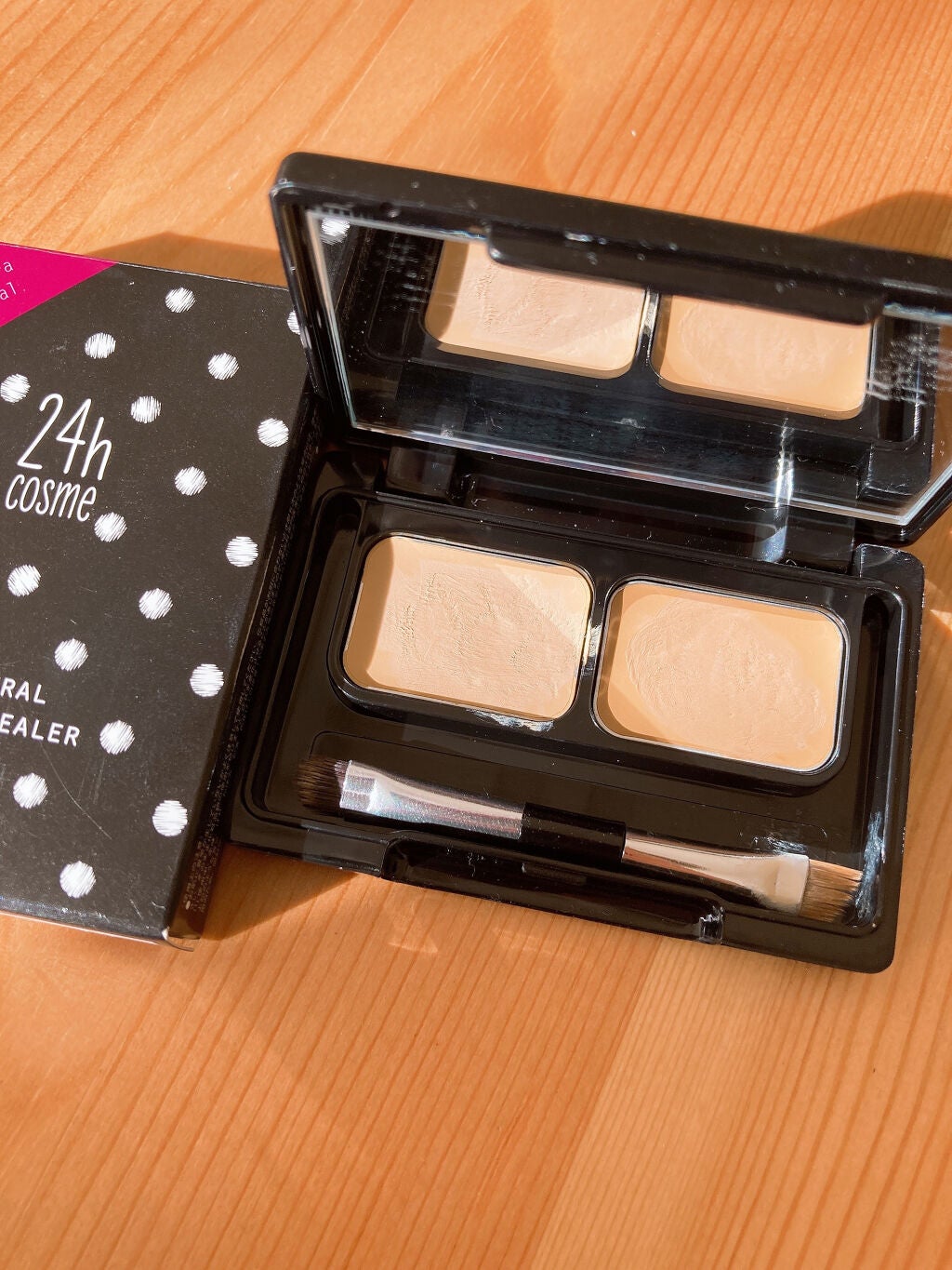 24 ミネラルUVコンシーラー/24h cosme/パレットコンシーラーを使ったクチコミ(2枚目)