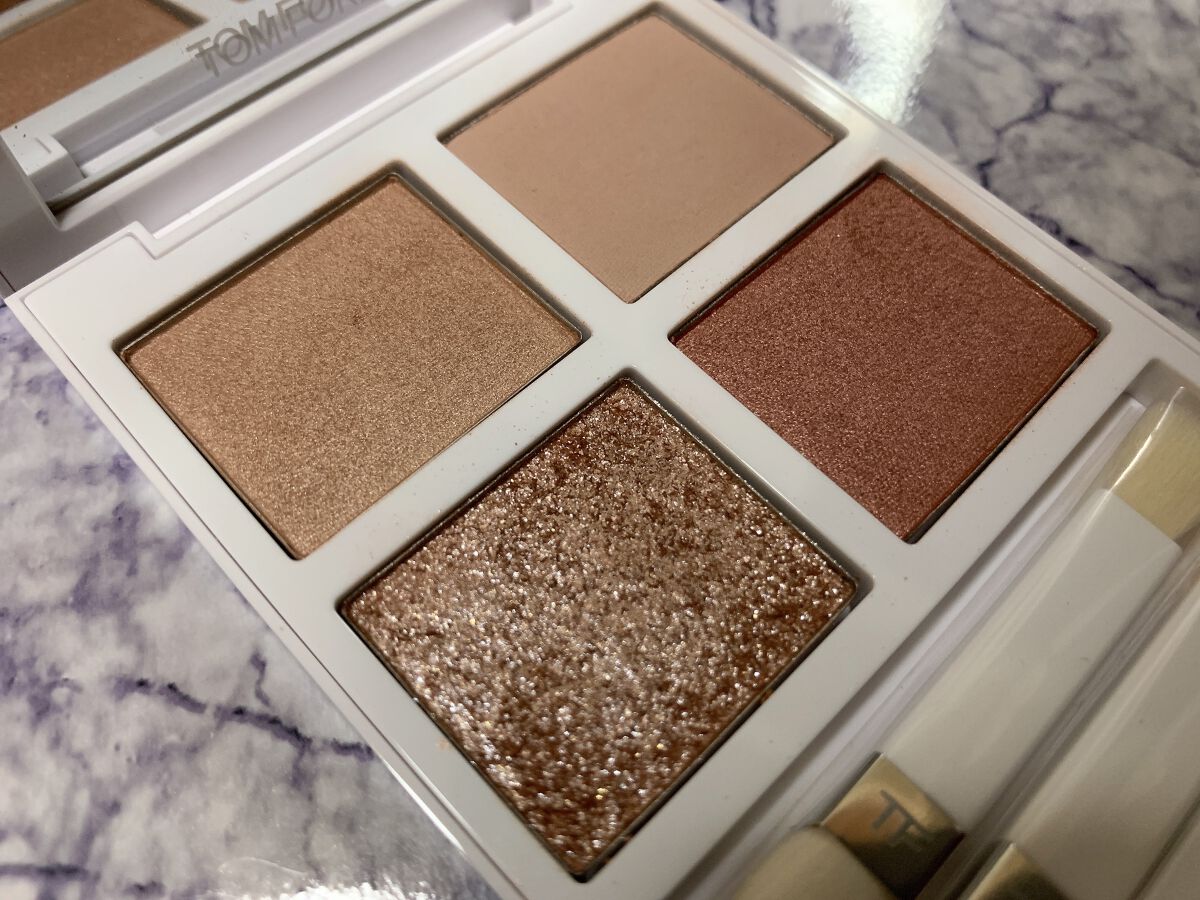 ソレイユ アイ カラー クォード/TOM FORD BEAUTY/アイシャドウパレットを使ったクチコミ(2枚目)
