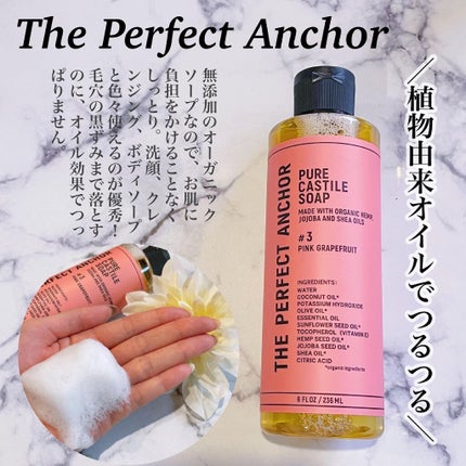 ザ・パーフェクトアンカー ピンクグレープフルーツ #3/THE PERFECT ANCHOR/ボディソープを使ったクチコミ(1枚目)