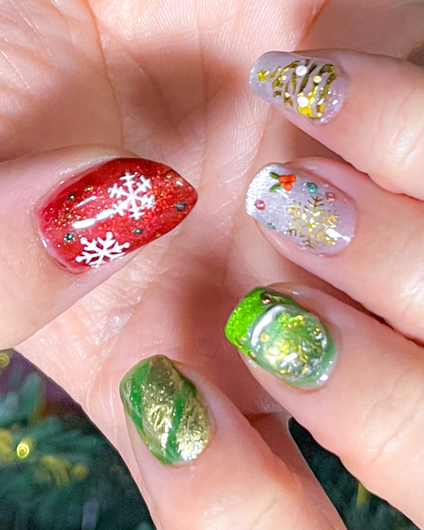 ネイルシール/SHEIN/ネイルシールを使ったクチコミ（2枚目）