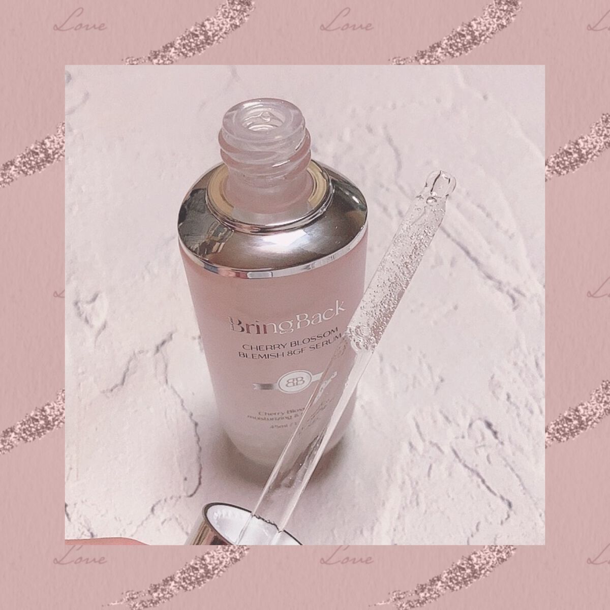 チェリーブロッサムブレミッシュ８GFセラム/Bring Back/化粧水を使ったクチコミ（3枚目）
