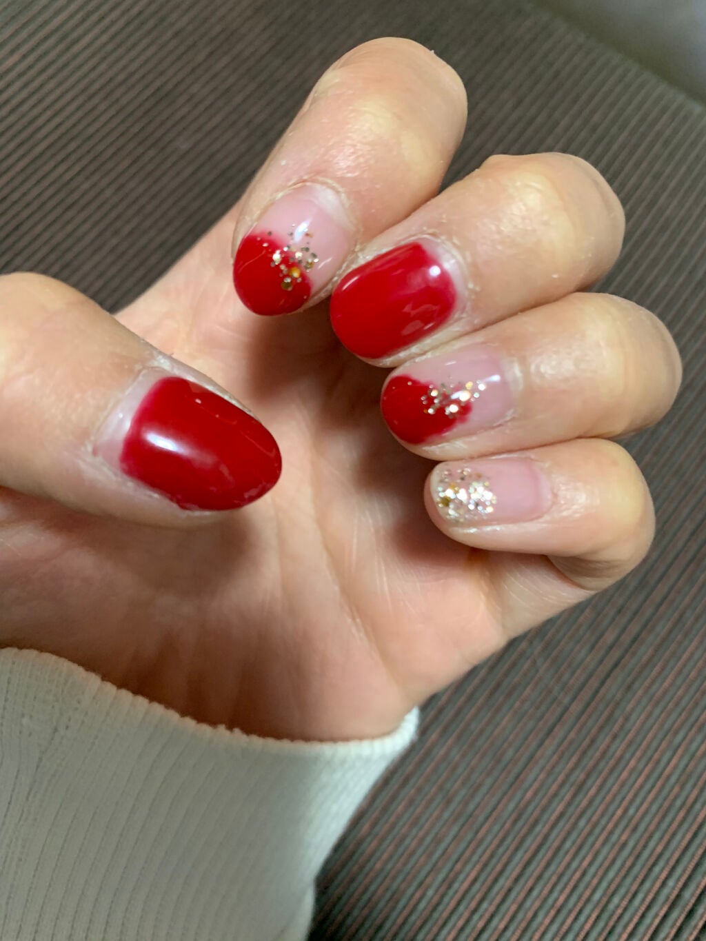 ジェルネイル(ライト対応)/セリア/ジェルネイルを使ったクチコミ(1枚目)