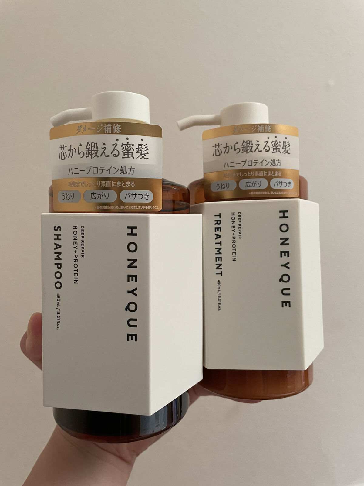 ディープリペア シャンプー モイスト／ヘアトリートメント モイスト/ハニーク/市販シャンプーを使ったクチコミ（2枚目）