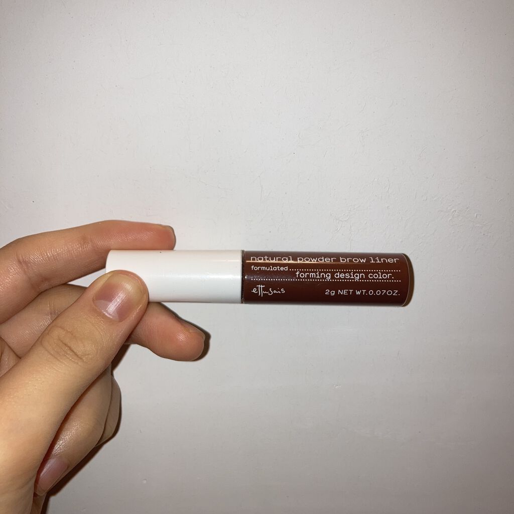 チップオン アイブロー/ettusais/パウダーアイブロウを使ったクチコミ（1枚目）