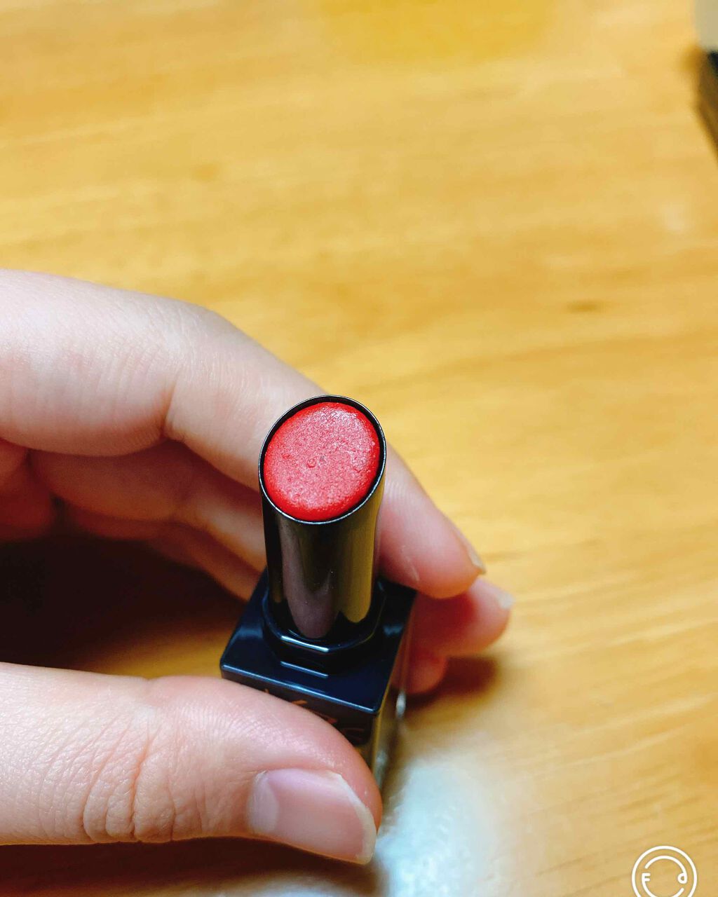 ルージュ アンリミテッド アンプリファイド<2019年クリスマスコフレ限定>/shu uemura/口紅を使ったクチコミ(2枚目)