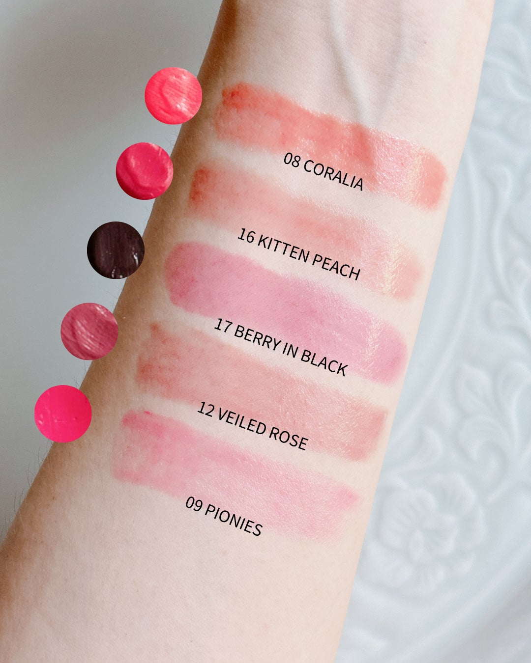 グラスティングメルティングバーム/rom&nd/リップバームを使ったクチコミ(5枚目)