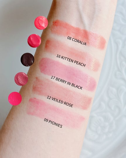 グラスティングメルティングバーム/rom&nd/リップバームを使ったクチコミ(5枚目)