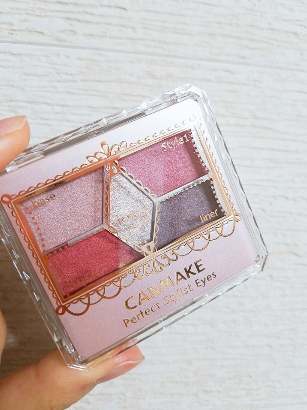 【旧品】パーフェクトスタイリストアイズ/キャンメイク/アイシャドウパレットを使ったクチコミ（1枚目）