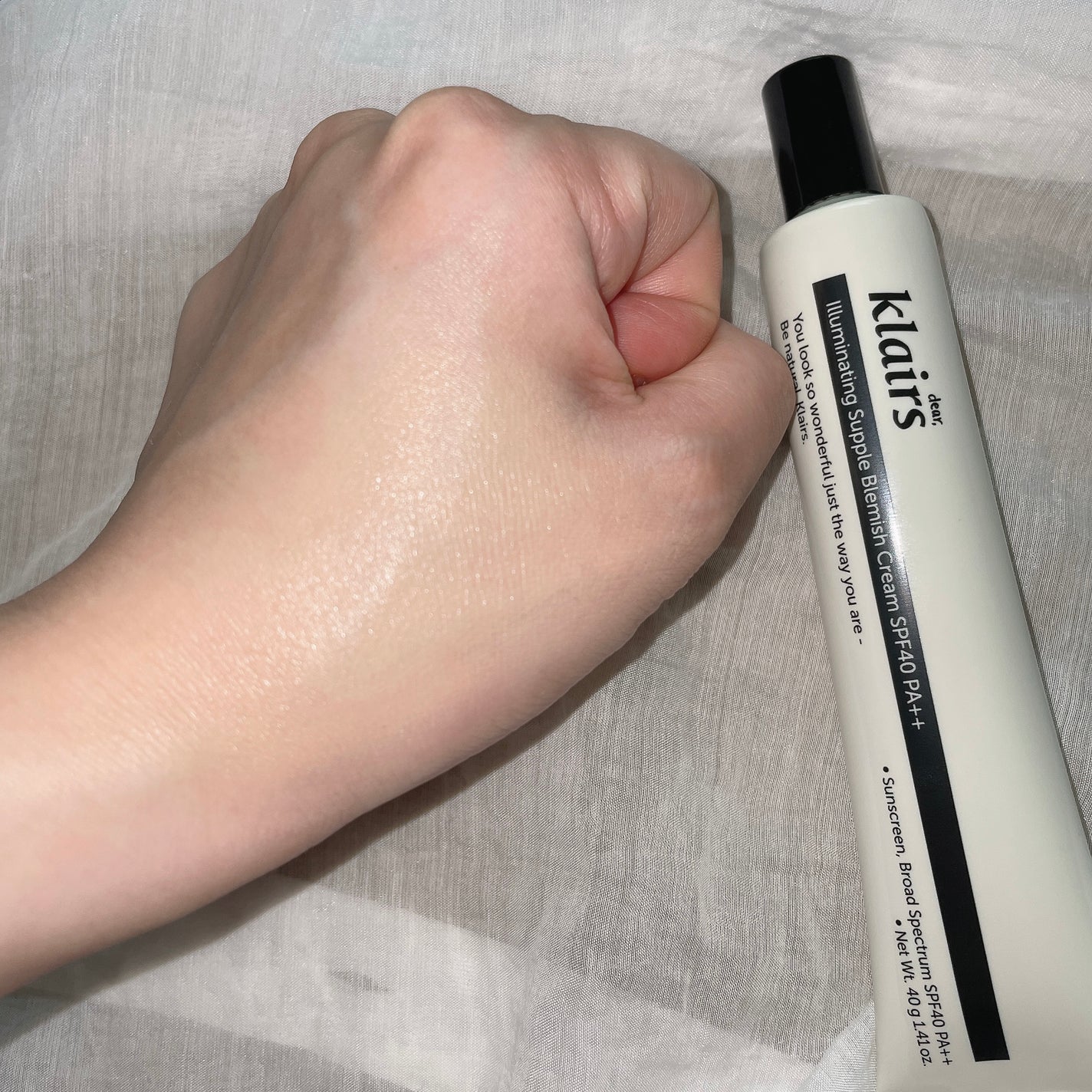 イルミネーティングサプルブレミッシュクリーム(40ml)/Klairs/化粧下地を使ったクチコミ(4枚目)