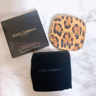 フェリンアイズ インテンスアイシャドウ クアッド/DOLCE&GABBANA BEAUTY/パウダーアイシャドウを使ったクチコミ（1枚目）