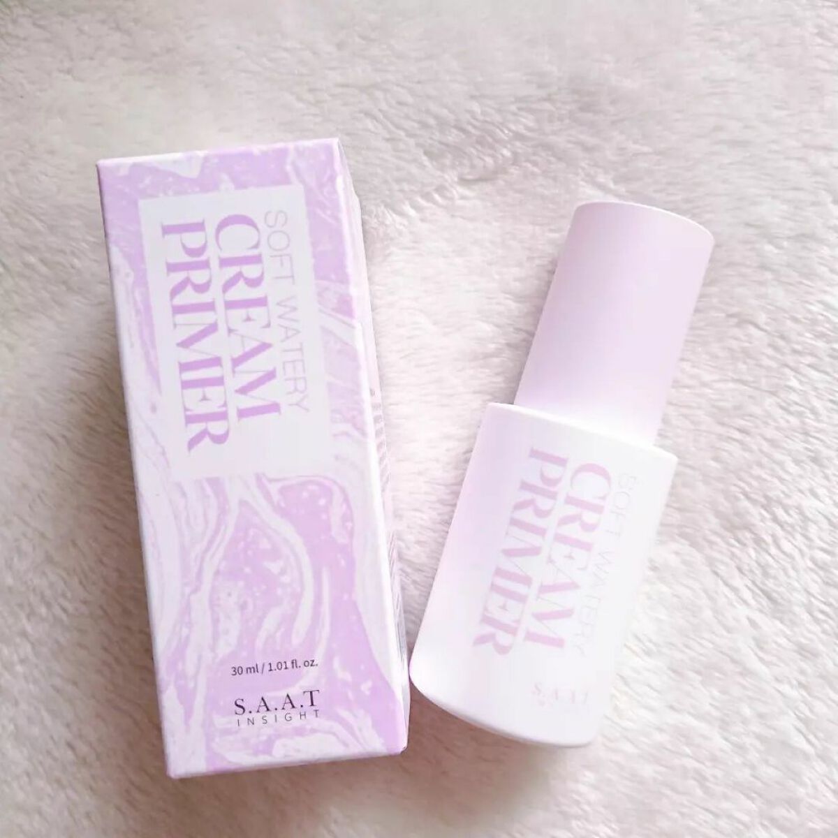 ソフトウォータリークリームプライマー/saat insight/化粧下地を使ったクチコミ(2枚目)