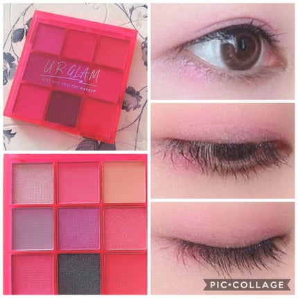 UR GLAM BLOOMING EYE COLOR PALETTE/U R GLAM/アイシャドウパレットを使ったクチコミ(1枚目)