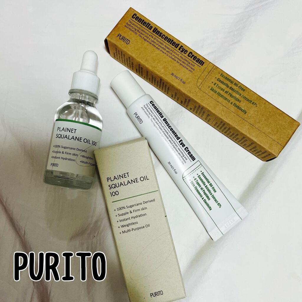 センテラアンセンティドアイクリーム/PURITO/アイケア・アイクリームを使ったクチコミ(1枚目)