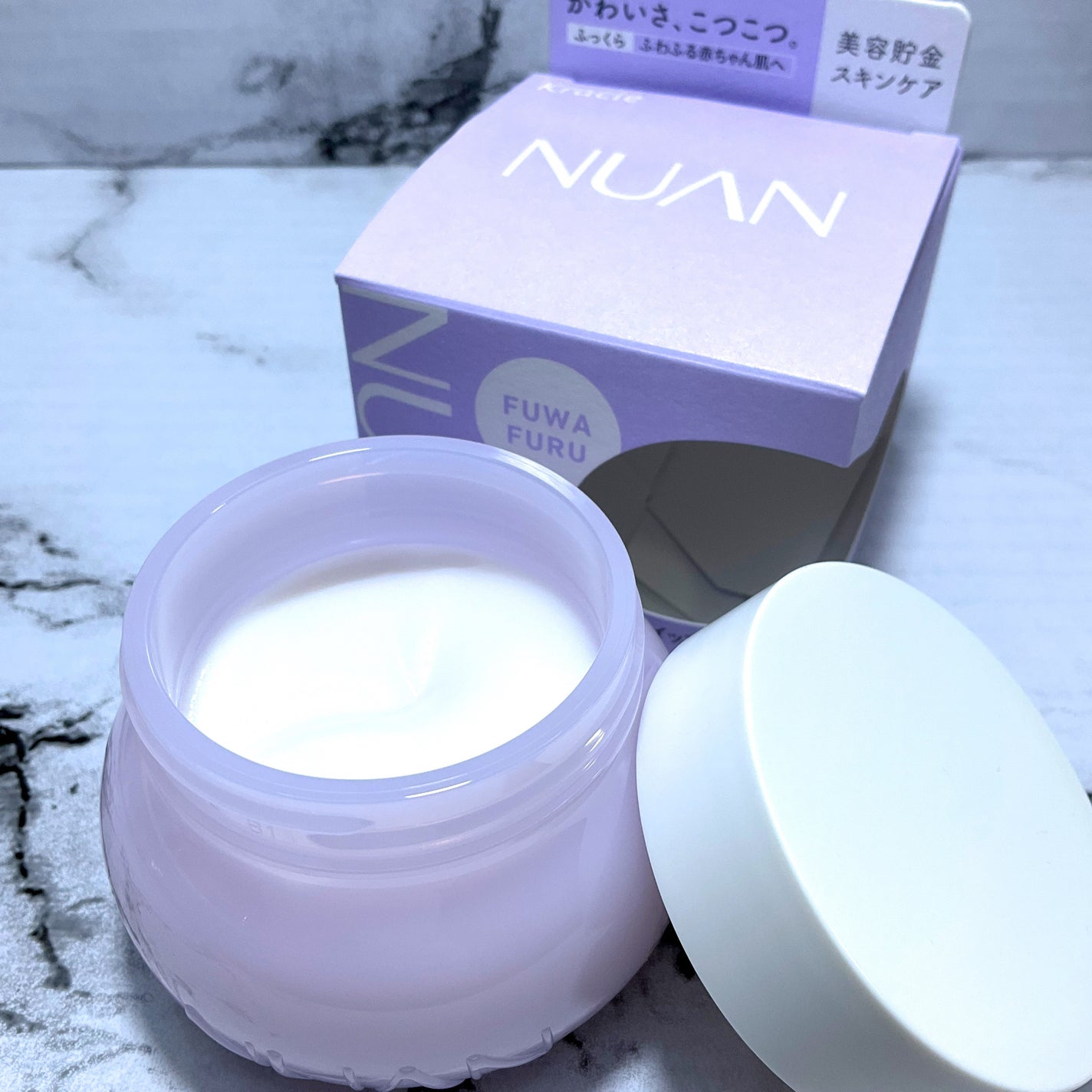 ソフトホイップクリーム/NUAN/フェイスクリームを使ったクチコミ(2枚目)