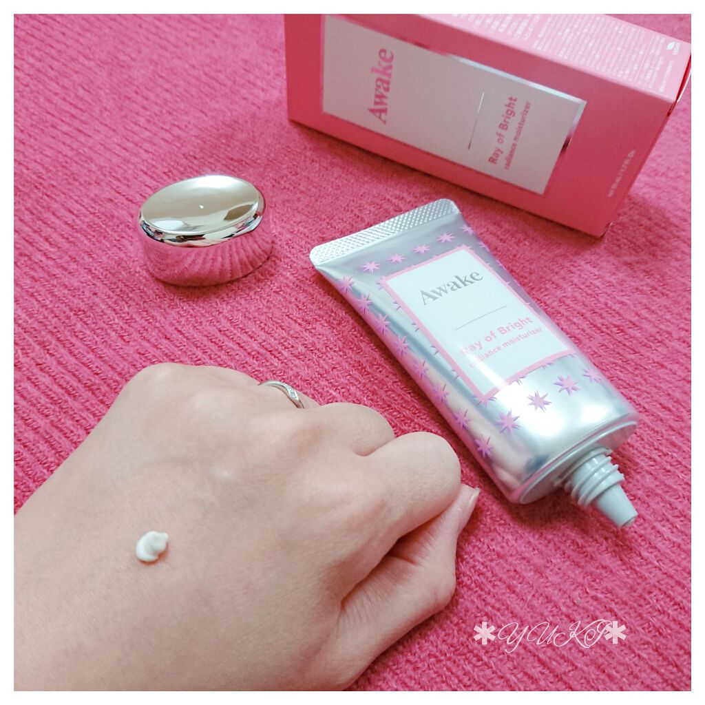 レイオブブライト ラディアンス モイスチュアライザー/Awake/化粧下地を使ったクチコミ（2枚目）