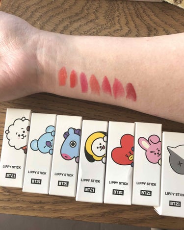 BT21 × VT Cosmetic リッピースティック/VT/口紅を使ったクチコミ（1枚目）