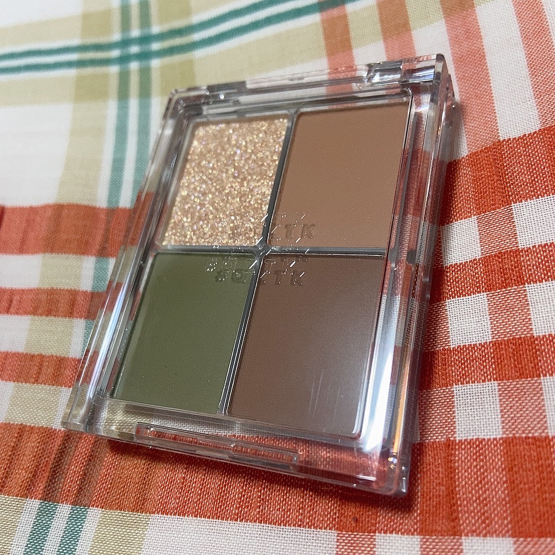 4色アイシャドウパレット 08 エメピスターシュ/aZTK/アイシャドウパレットを使ったクチコミ（3枚目）