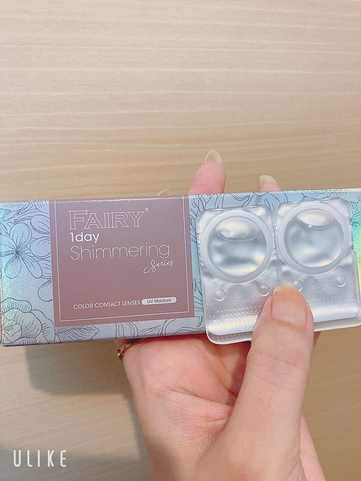 フェアリー ワンデー シマーリングシリーズ HologramShell（ホログラムシェル）/FAIRY/ワンデー（１DAY）カラコンを使ったクチコミ（1枚目）