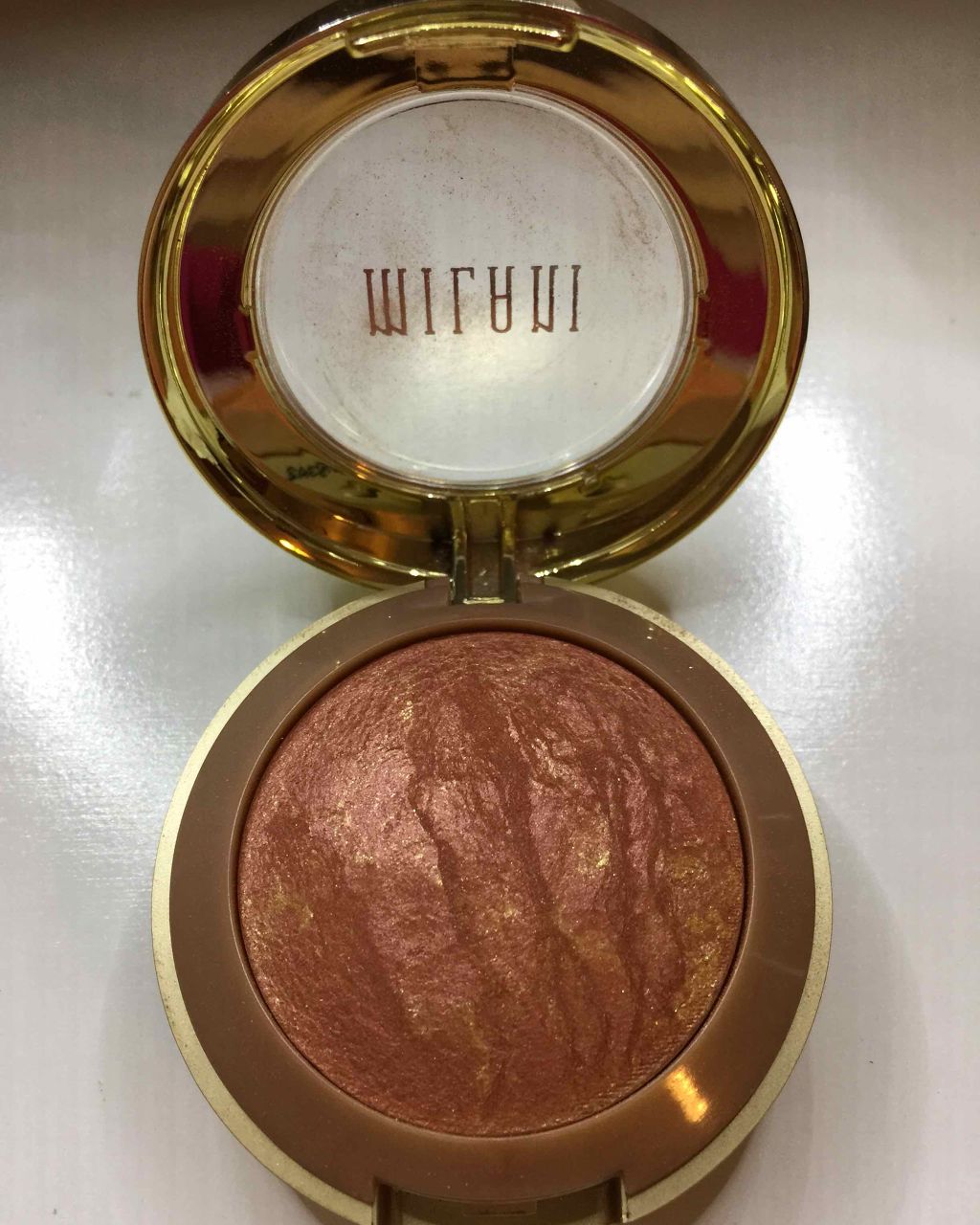 BAKED POWDER BLUSH/Milani Cosmetics/パウダーチークを使ったクチコミ(1枚目)