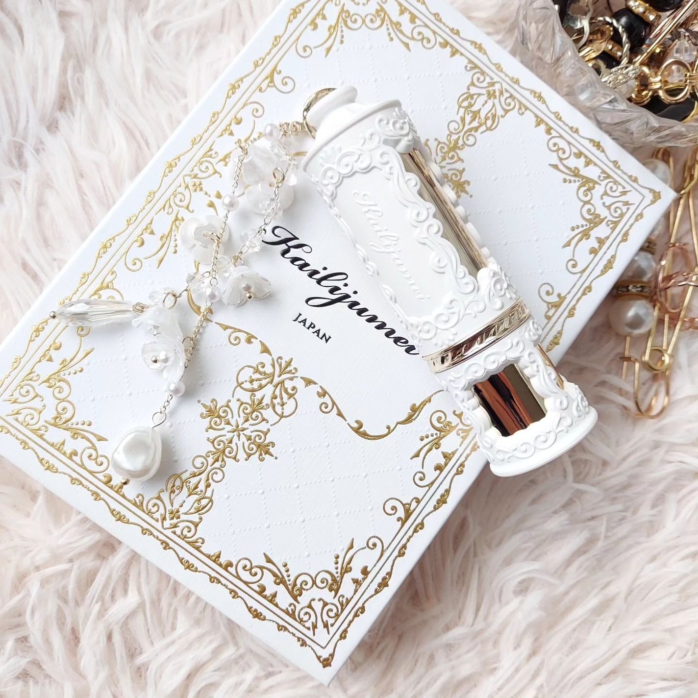 フルールロココシリーズ フラワーリップ/Kailijumei/口紅を使ったクチコミ(8枚目)