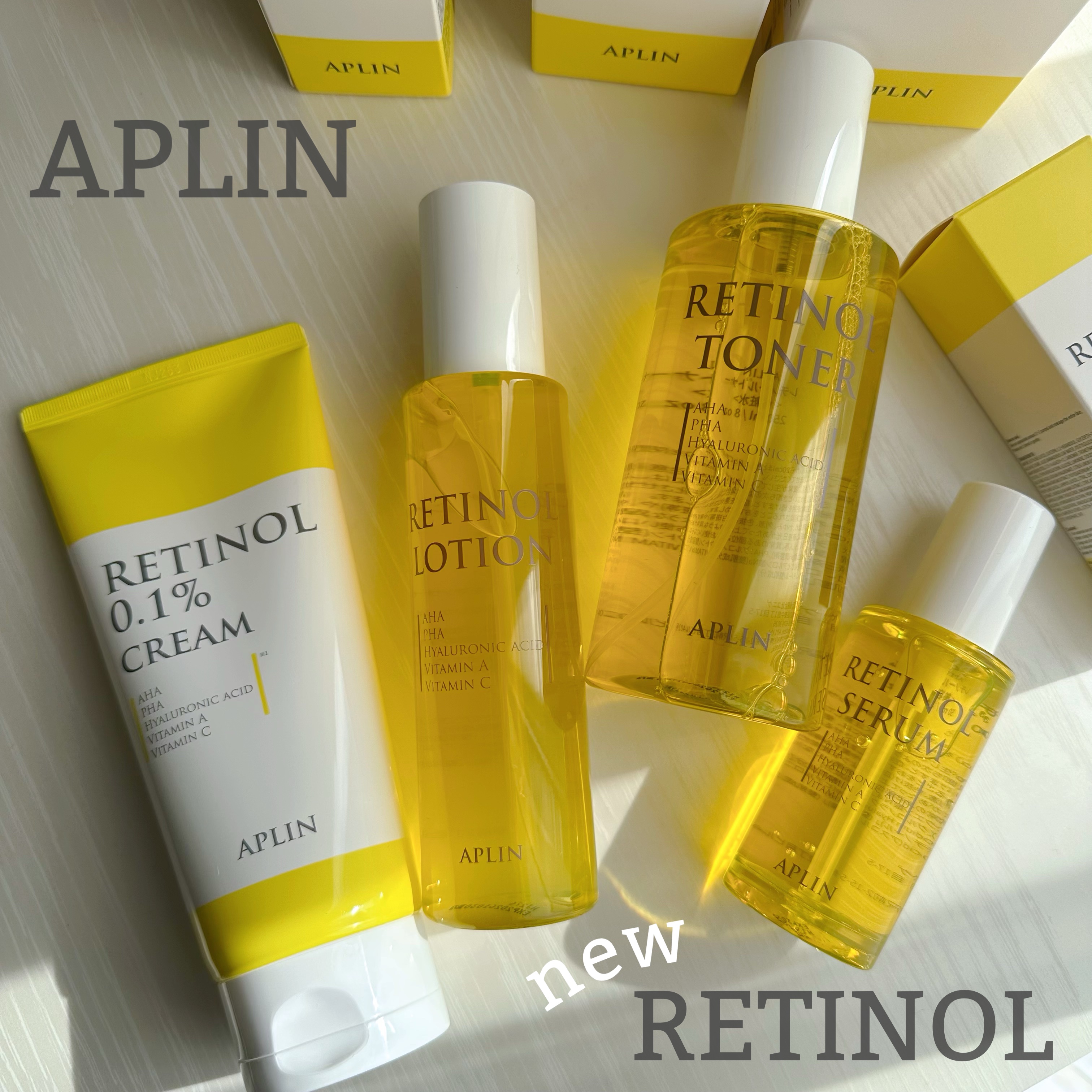 レチノールセラム/APLIN/美容液を使ったクチコミ（1枚目）