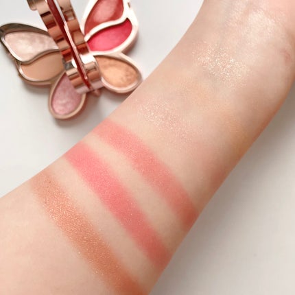 バタフライアイシャドウパレット/AGAG/アイシャドウパレットを使ったクチコミ(4枚目)