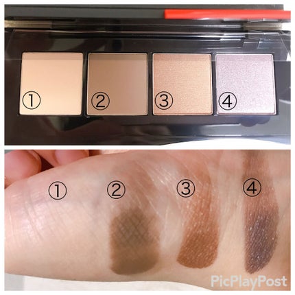 エッセンシャリスト アイパレット/SHISEIDO/アイシャドウパレットを使ったクチコミ(3枚目)