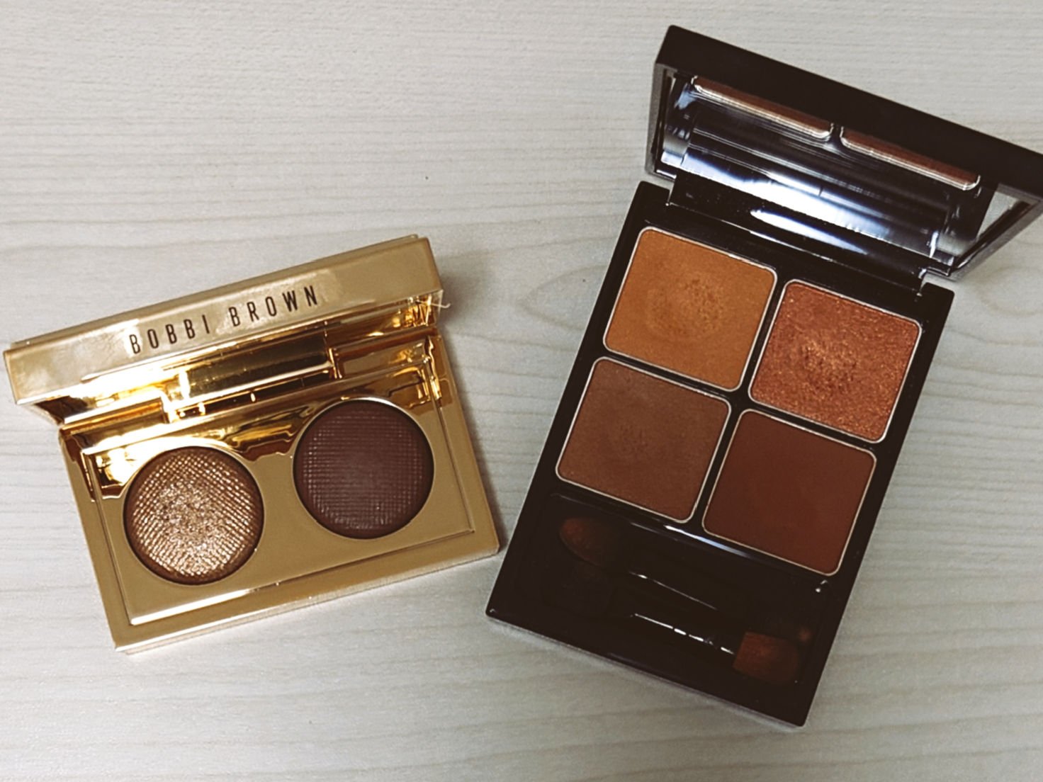 リュクス アイシャドウ デュオ ラストダンス/BOBBI BROWN/アイシャドウパレットを使ったクチコミ（1枚目）