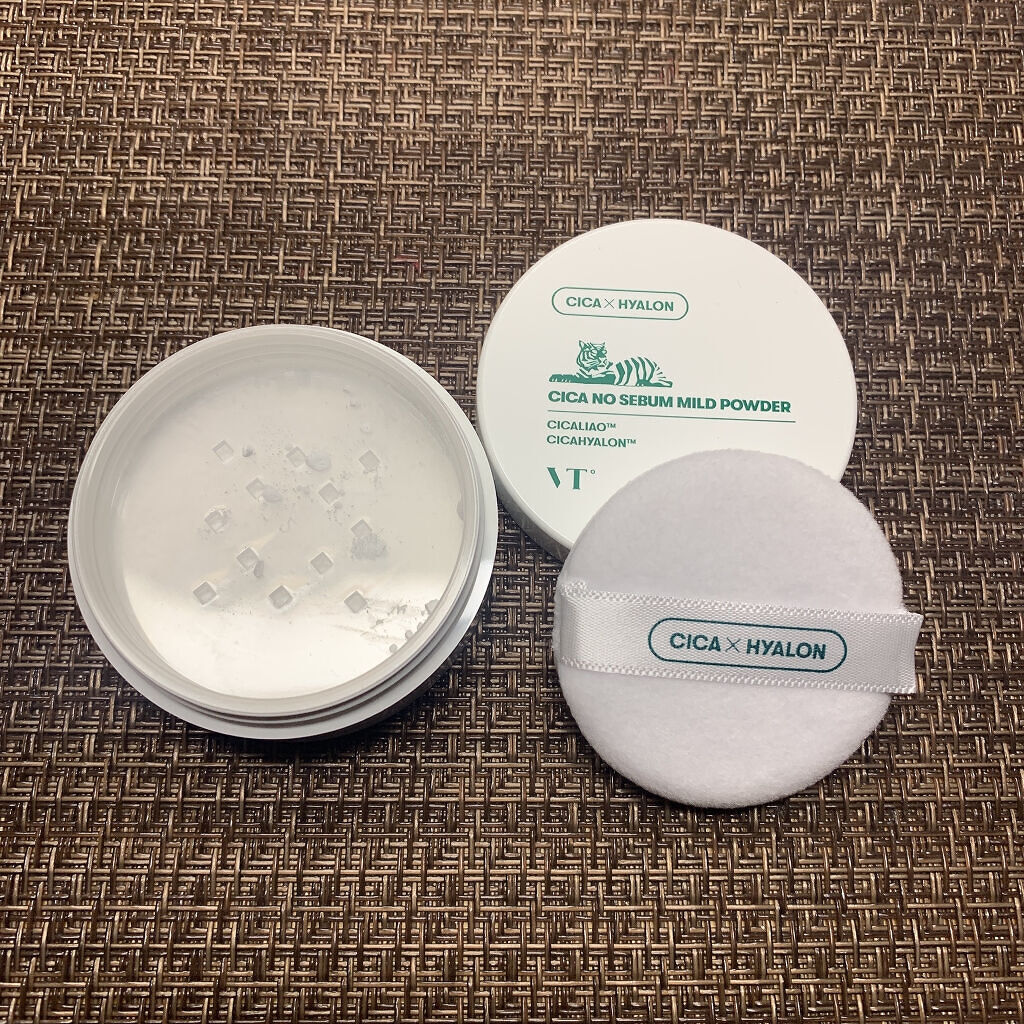 CICA ノーセバム マイルドパウダー/VT/ルースパウダーを使ったクチコミ（3枚目）