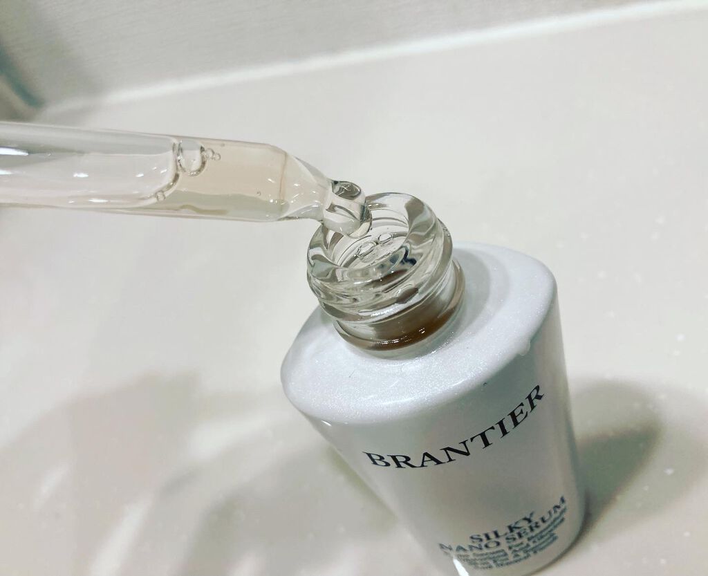  シルキーナノセラム /BRANTIER/美容液を使ったクチコミ（3枚目）