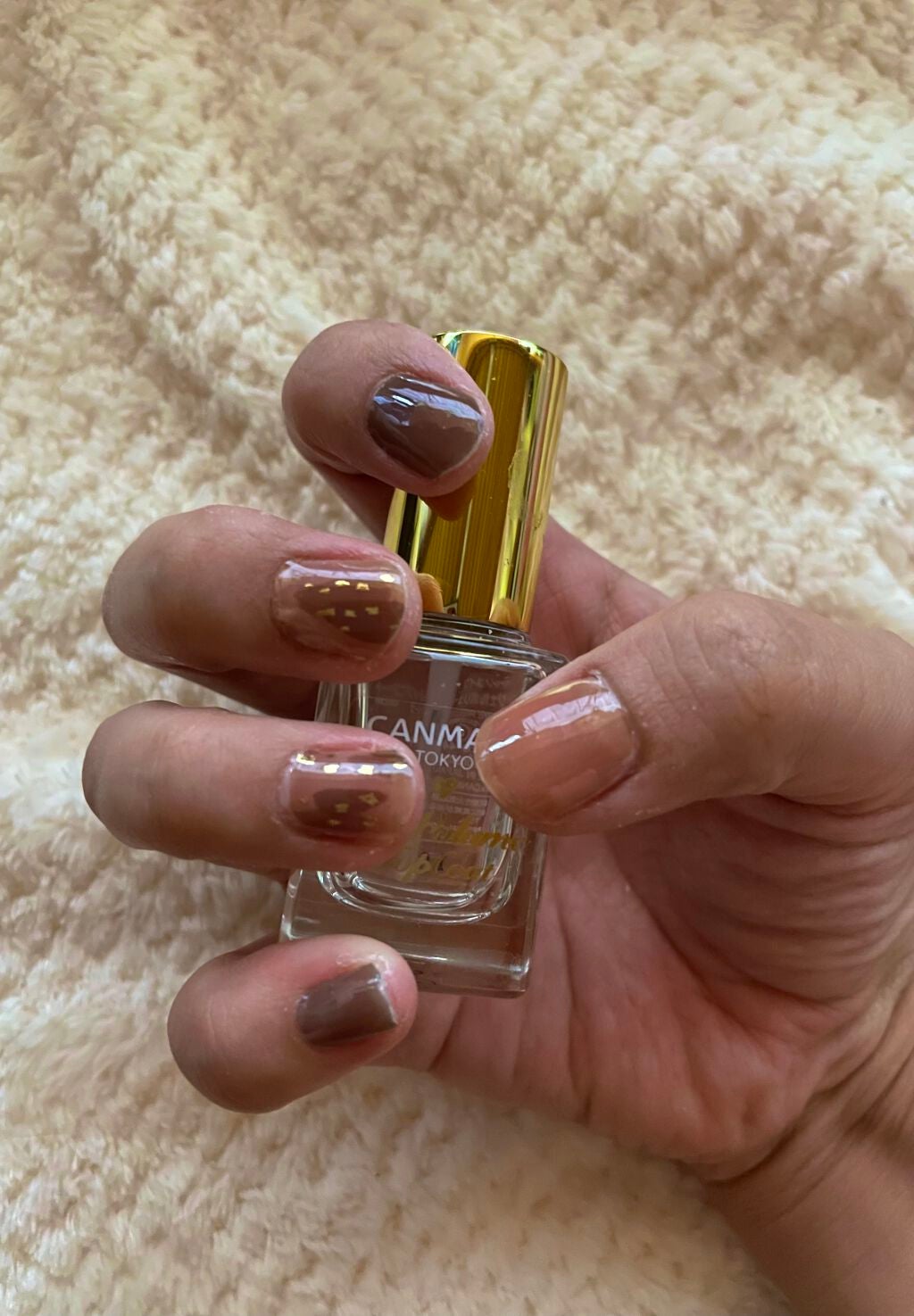 ジェルボリュームトップコート/キャンメイク/ネイルトップコートを使ったクチコミ(5枚目)