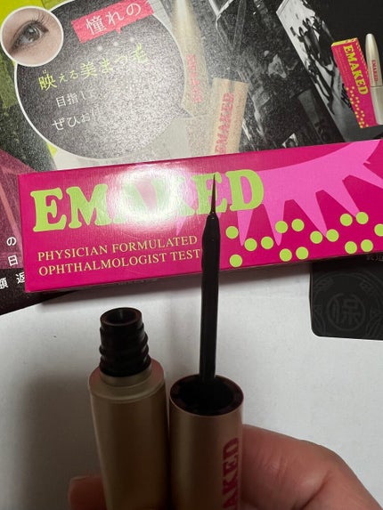 EMAKED(エマーキット)/水橋保寿堂製薬/まつげ美容液を使ったクチコミ(3枚目)