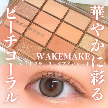 ソフトブラーリング アイパレット/WAKEMAKE/アイシャドウパレットを使ったクチコミ（1枚目）