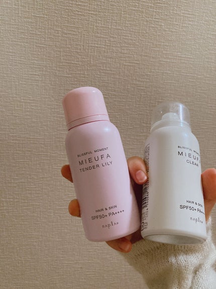 ミーファ フレグランスUVスプレー クリア/MIEUFA/日焼け止めミスト・スプレーを使ったクチコミ(1枚目)