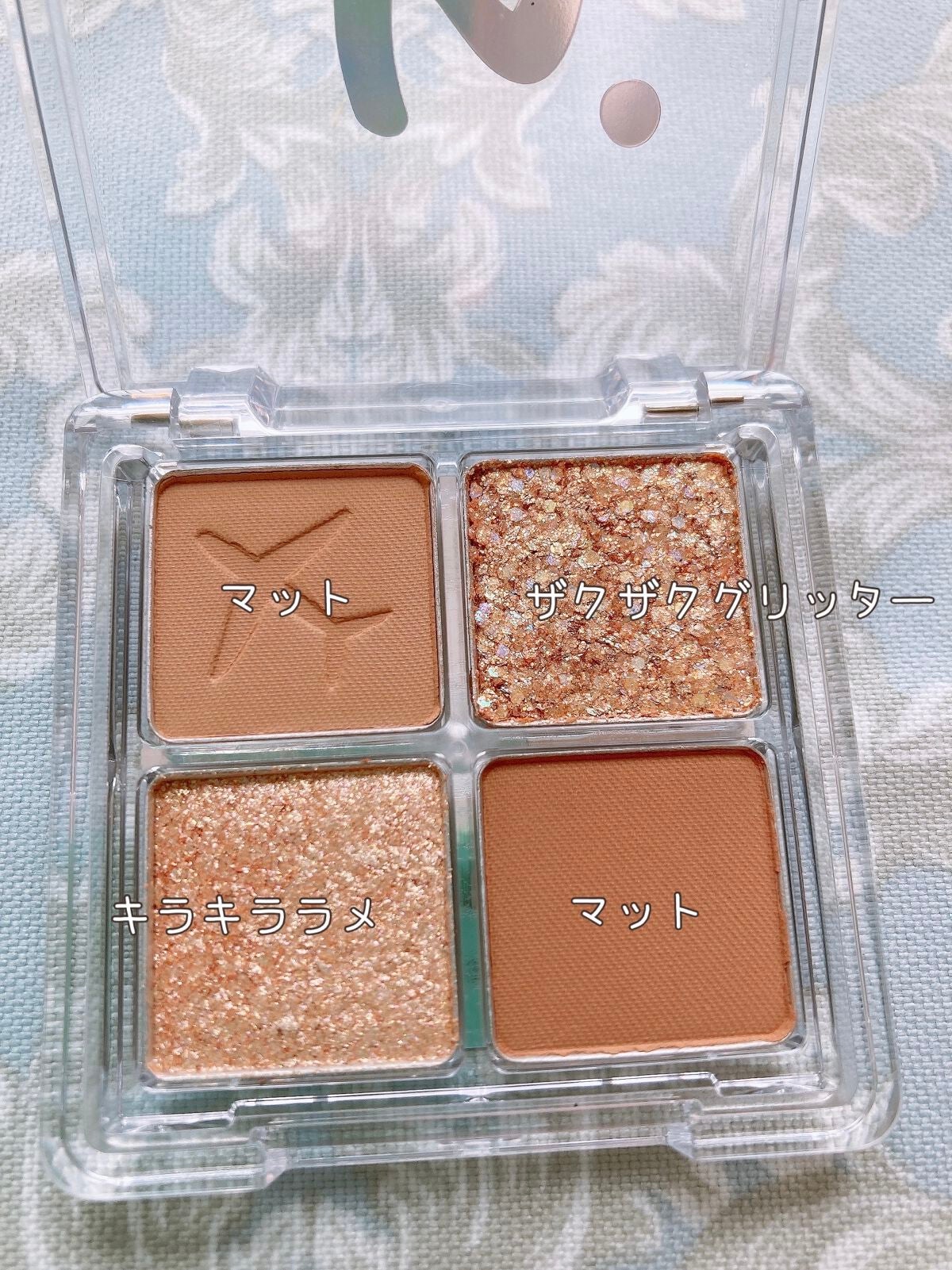 RANCABLE TRIP EYE PALETTE/IBIM/アイシャドウパレットを使ったクチコミ(3枚目)
