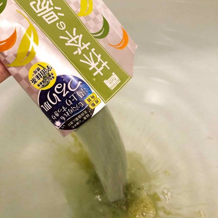 ワフードメイド 宇治抹茶の湯/pdc/保湿系入浴剤を使ったクチコミ(2枚目)