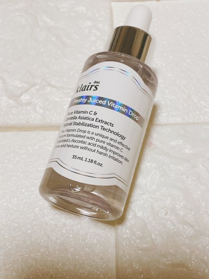 フレッシュリージュースドビタミンドロップ(35ml)/Klairs/美容液を使ったクチコミ(2枚目)