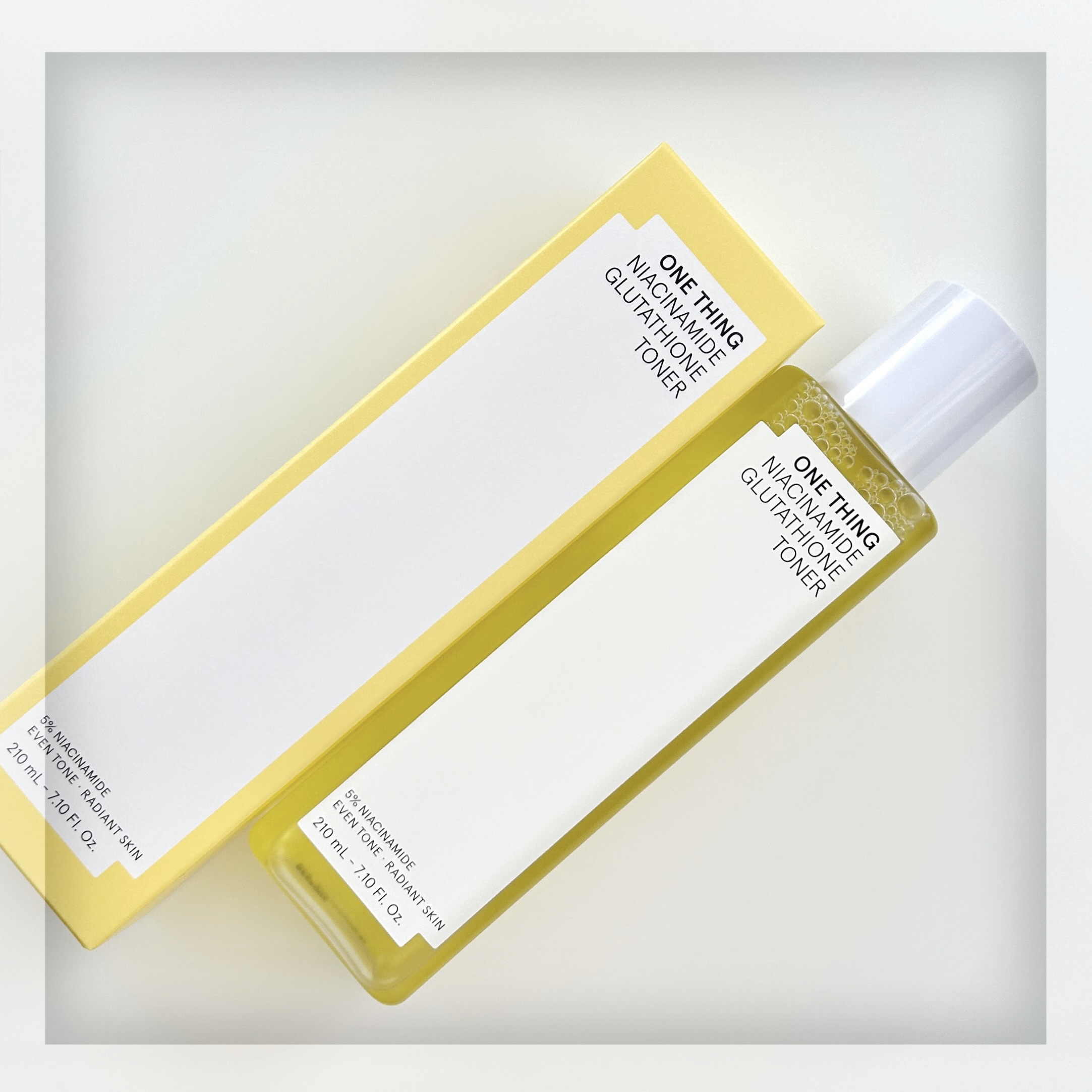 ナイアシンアミドグルタチオントナー/ONE THING/化粧水を使ったクチコミ（3枚目）