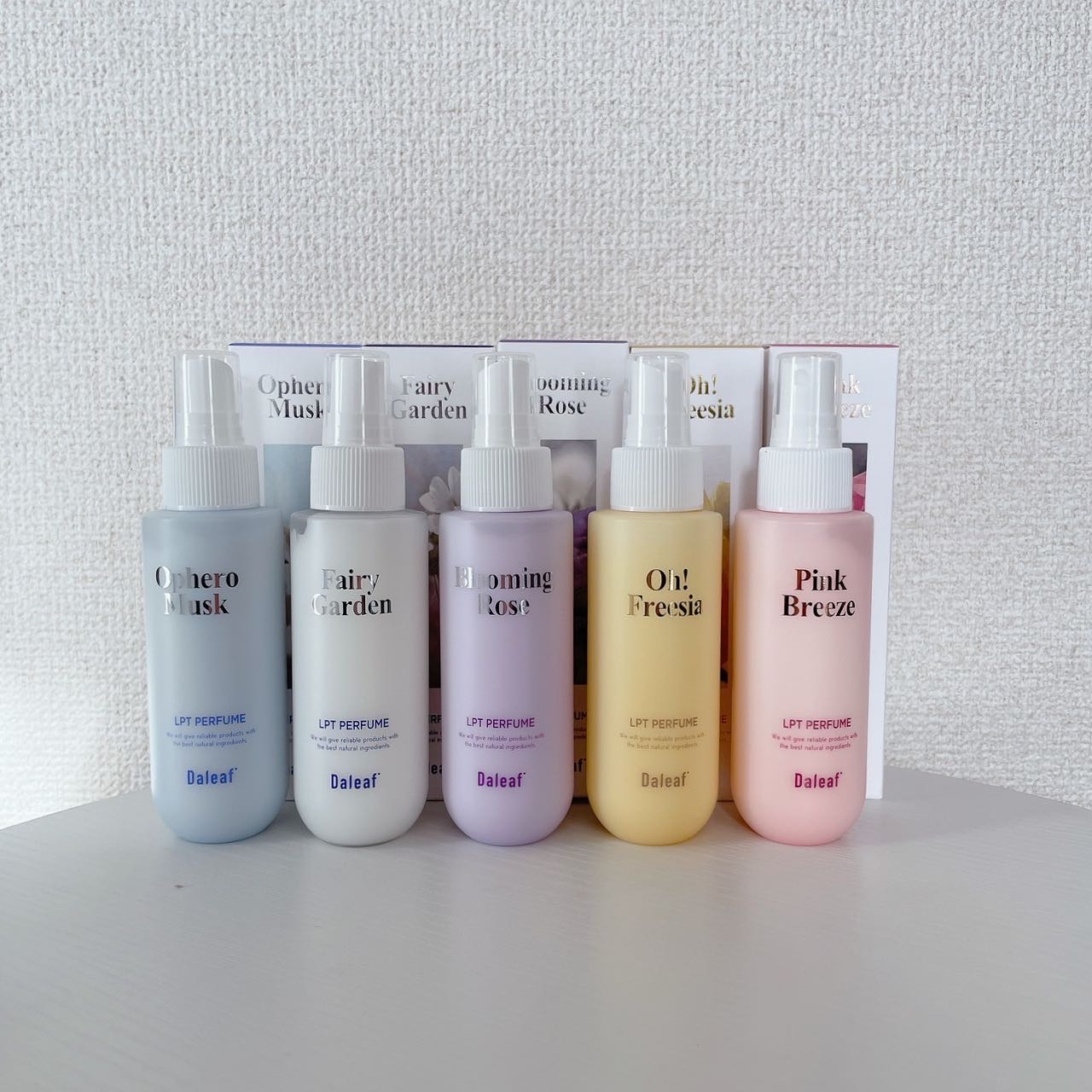 パフュームヘアパックインミスト Pink Breeze/Daleaf/アウトバストリートメントを使ったクチコミ（1枚目）