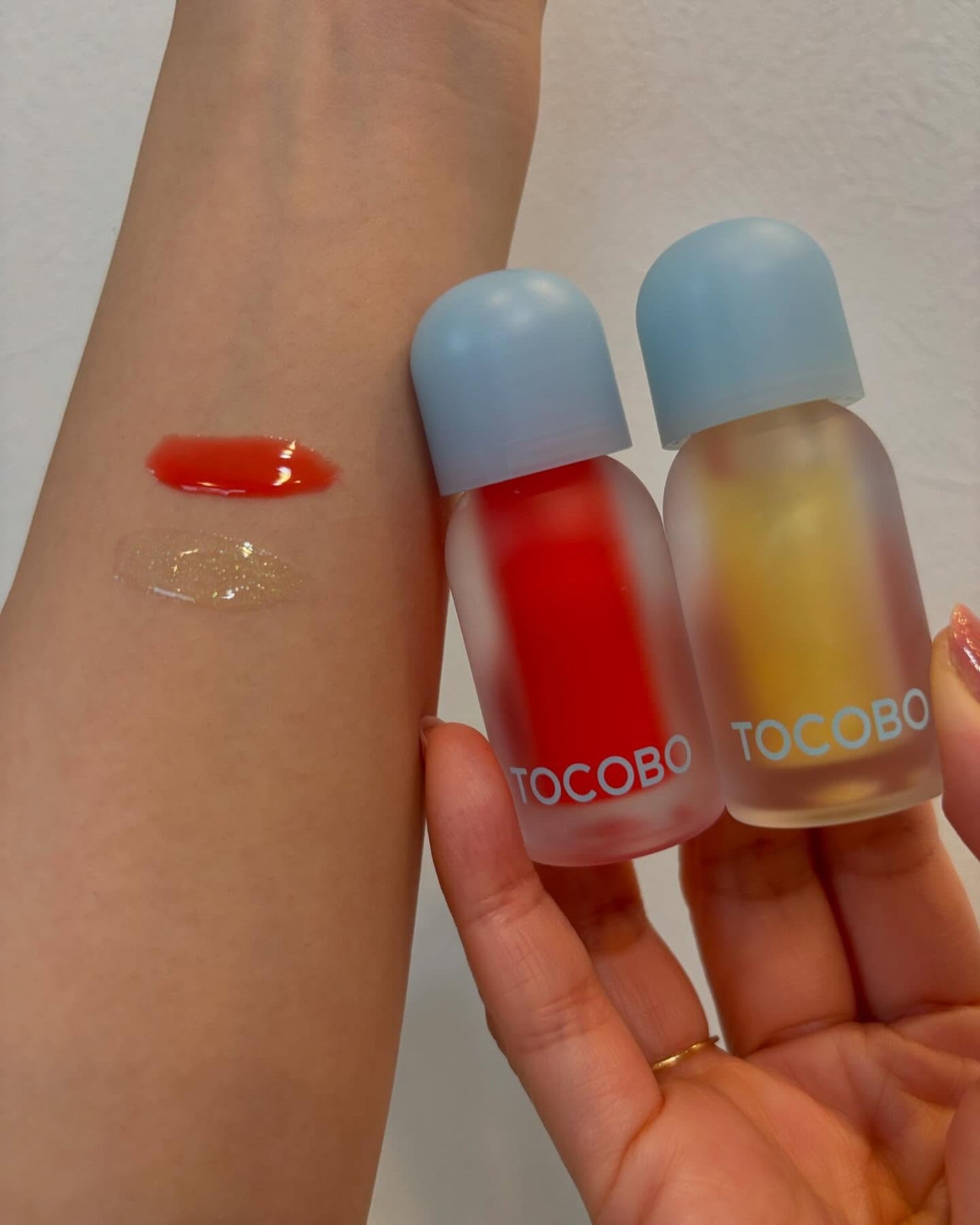 ジューシーベリープランピングリップオイル/TOCOBO/リップグロスを使ったクチコミ(8枚目)