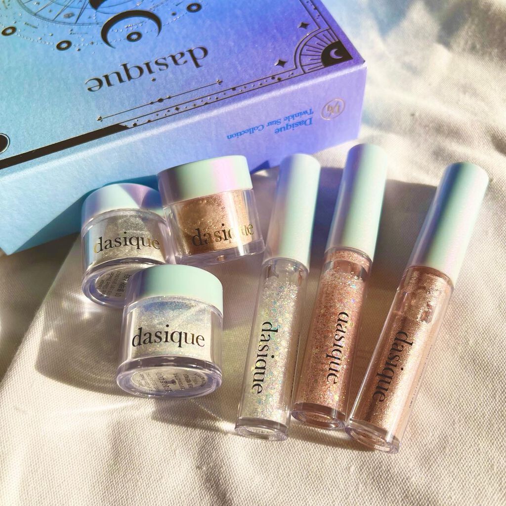 スターリット リキッドグリッター/dasique/メイクアップを使ったクチコミ(2枚目)