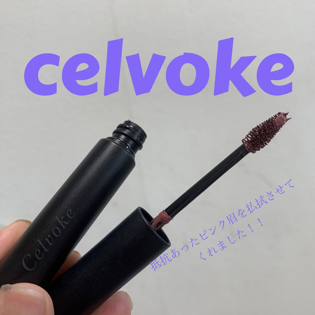 セルヴォーク インディケイトアイブロウマスカラ C 〈C〉 03/Celvoke/眉マスカラを使ったクチコミ（1枚目）