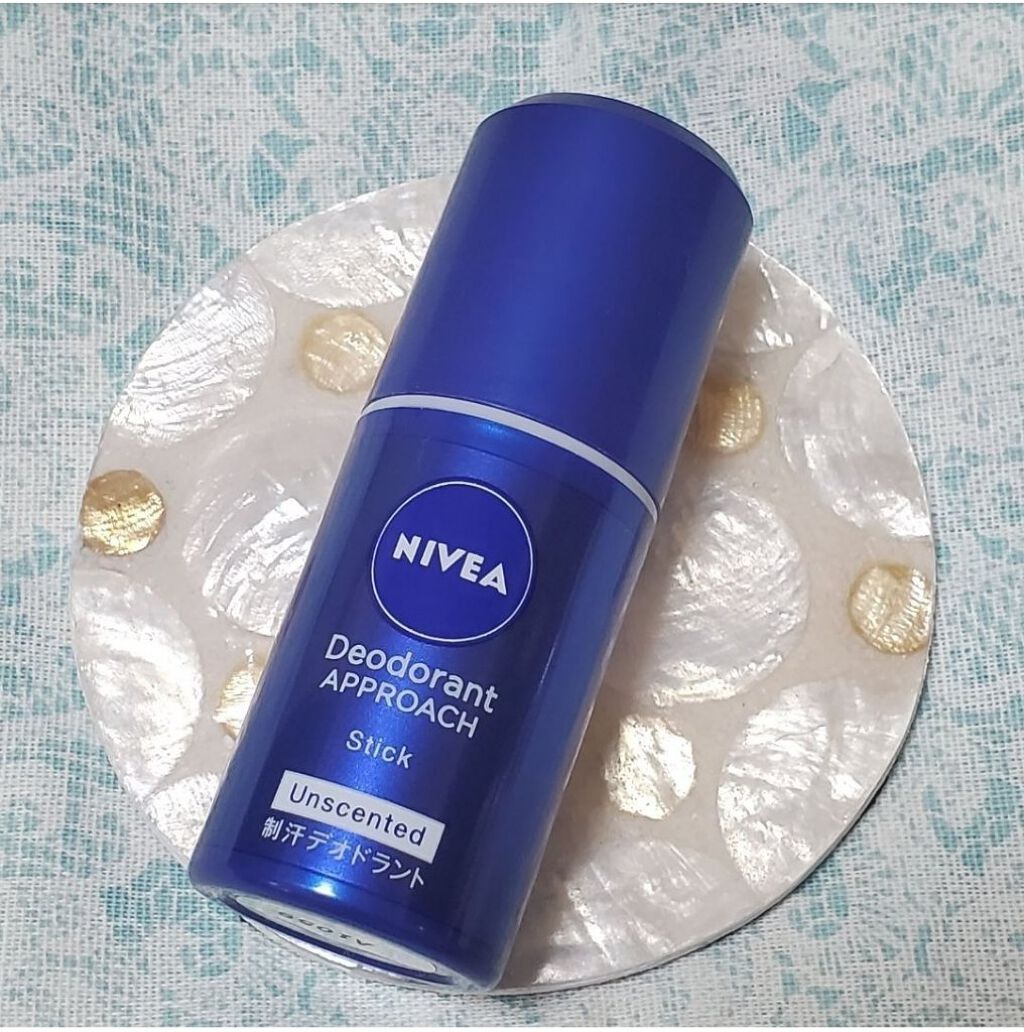 ニベア デオドラント アプローチ スティック 無香料/ニベア/デオドラント・制汗剤を使ったクチコミ（1枚目）